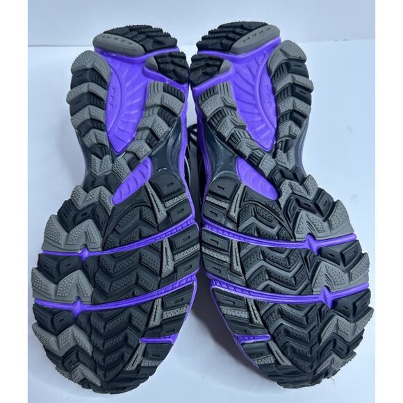 ASICS Gel Kahana 6 TITANIUM/BLACK/ELECTRIC PURPLE F911013 Size 7 With Box - Picture 5 of 9